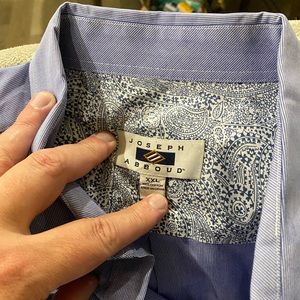 Joseph Abboud XXL Blue men’s dress shirts. Used